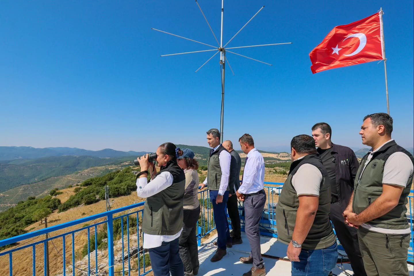 Bucak’ta Kritik Noktaya Ziyaret: Yangınlara Karşı 7/24 Gözetim
